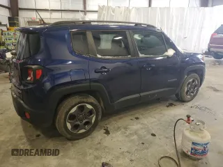 2016 Jeep Renegade Latitude with VIN ZACCJABW6GPC42409, listed as a Copart auction lot 45591525 with 108,576 mi miles and Salvage Title. Bid and sale history available at DreamBid. Image 3.