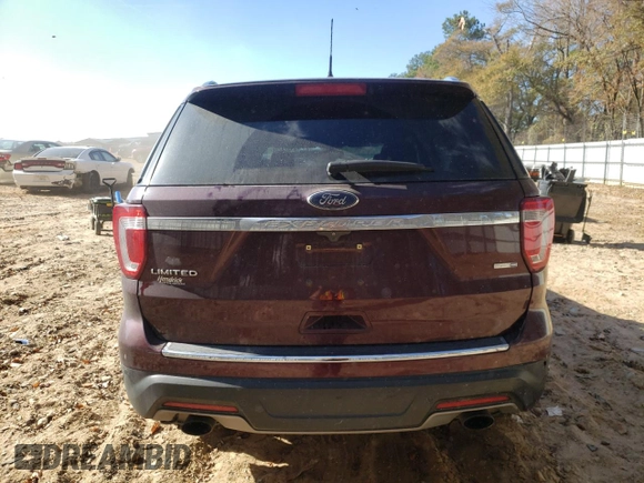 2019 Ford Explorer Limited z VIN 1FM5K8FH9KGB33387, wystawiony jako Copart lot #83573234 z przebiegiem 83 710 mil mil oraz Szkoda całkowita • Salvage title. Historia ofert i sprzedaży dostępna na DreamBid. Obrazek 6.