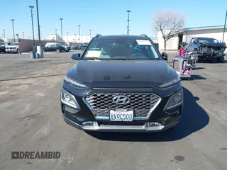 2021 Hyundai Kona Limited with VIN KM8K33A5XMU677871, listed as a IAAI auction lot 41593228 with 28,197 mi miles. Bid and sale history available at carsss.com. Image 13.