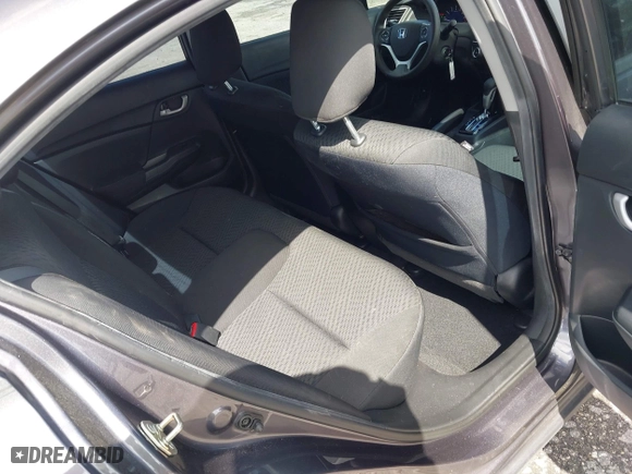 2015 Honda Civic Sedan LX with VIN 19XFB2F59FE119409, listed as a IAAI auction lot 41918479 with 116,895 mi miles. Bid and sale history available at carsss.com. Image 8.