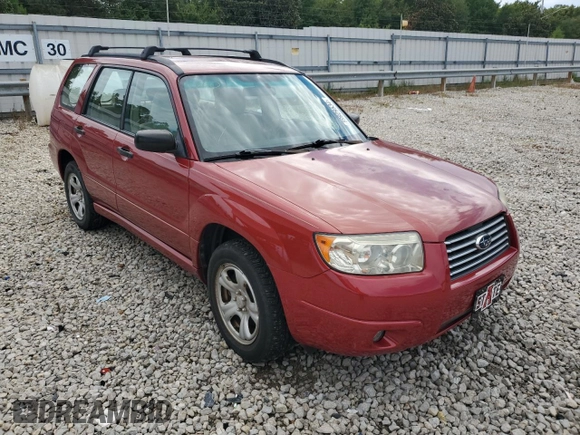 2007 Subaru Forester X with VIN JF1SG63657H717874, listed as a Copart auction lot 69929534 with 91,480 mi miles and Salvage Title. Bid and sale history available at carsss.com. Image 4.