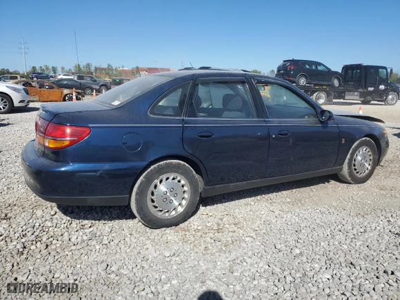 2000 Saturn LS with VIN 1G8JU52F7YY645498, listed as a Copart auction lot 75295614 with 140,554 mi miles and Salvage Title. Bid and sale history available at carsss.com. Image 3.