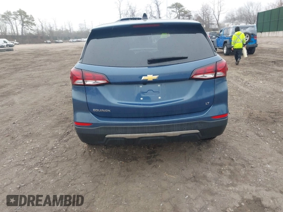 2024 Chevrolet Equinox LT with VIN 3GNAXKEG8RL329134, listed as a IAAI auction lot 41910999 with 8,616 mi miles. Bid and sale history available at carsss.com. Image 16.
