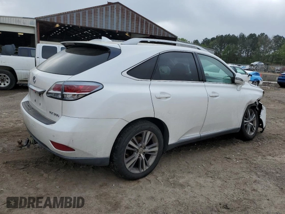 2015 Lexus RX 350 with VIN 2T2ZK1BA8FC181601, listed as a Copart auction lot 49504815 with 149,408 mi miles and Salvage Title. Bid and sale history available at carsss.com. Image 3.