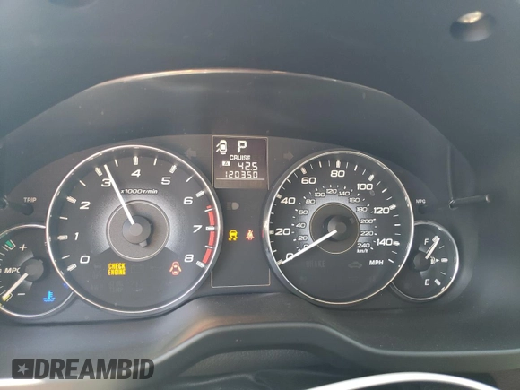 2010 Subaru Legacy Premium All-Weather Anniversary z VIN 4S3BMBH68A3245159, wystawiony jako Copart lot #63074495 z przebiegiem 120 350 mil mil oraz Szkoda całkowita • Salvage title. Historia ofert i sprzedaży dostępna na DreamBid. Obrazek 9.