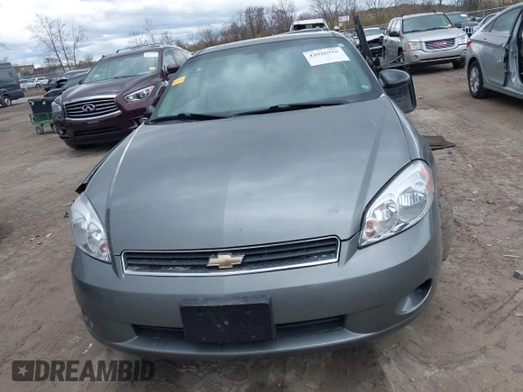 2007 Chevrolet Monte Carlo LT with VIN 2G1WK15K779244127, listed as a IAAI auction lot 42026016 with 128,328 mi miles. Bid and sale history available at carsss.com. Image 12.