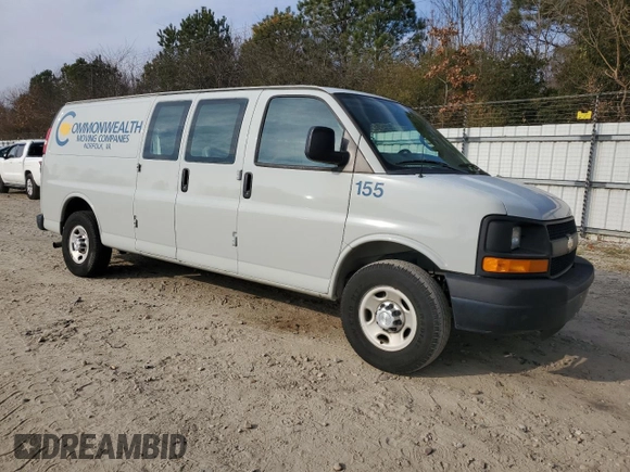 2016 Chevrolet Express Cargo Van with VIN 1GCWGBFF2G1144523, listed as a Copart auction lot 84763734 with 74,102 mi miles and Salvage Title. Bid and sale history available at carsss.com. Image 4.