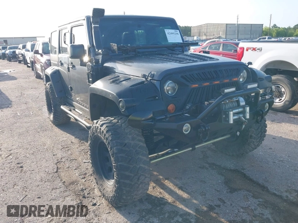 2017 Jeep Wrangler Unlimited Sport with VIN 1C4BJWDG8HL567051, listed as a IAAI auction lot 42495250 with 19,522 mi miles and . Bid and sale history available at DreamBid. Image 1.