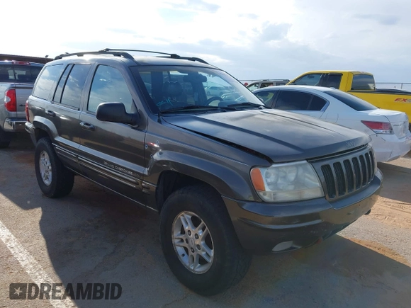 2000 Jeep Grand Cherokee Limited с VIN 1J4GW58N8YC241982, выставлен на аукционе IAAI как лот 42481556 с пробегом 179 233 миль миль и . История ставок и продаж доступна на DreamBid. Изображение 1.