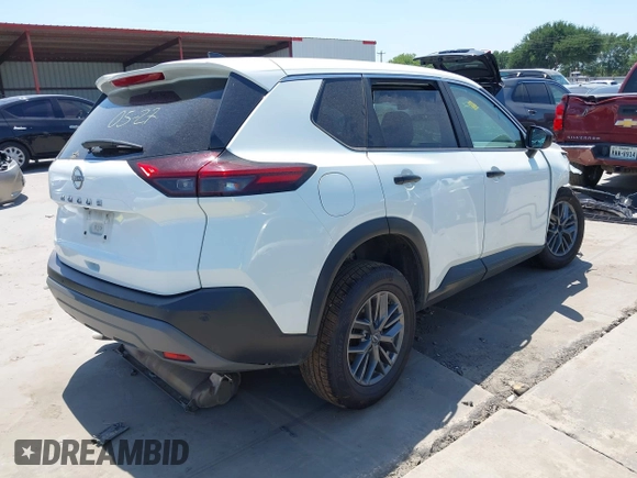 2023 Nissan Rogue S with VIN 5N1BT3AA0PC906114, listed as a IAAI auction lot 42448651 with 47,260 mi miles and . Bid and sale history available at DreamBid. Image 4.