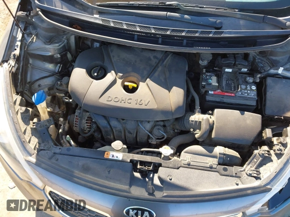 2016 Kia Forte LX with VIN KNAFX4A65G5522312, listed as a IAAI auction lot 40583940 with 114,623 mi miles. Bid and sale history available at carsss.com. Image 10.
