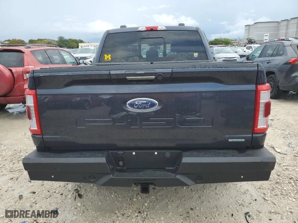 2022 Ford F-150 XL with VIN 1FTFW1E87NFA90247, listed as a Copart auction lot 52365845 with 44,707 mi miles and Clean Title. Bid and sale history available at carsss.com. Image 6.