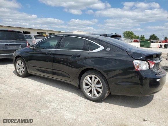 2017 Chevrolet Impala LT with VIN 2G1105S33H9122175, listed as a Copart auction lot 65160014 with NaN miles and Salvage Title. Bid and sale history available at carsss.com. Image 2.