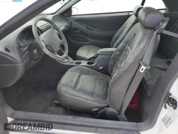 2001 Ford Mustang Deluxe with VIN 1FAFP44411F100378, listed as a Copart auction lot 76925584 with 0 mi miles and Salvage Title. Bid and sale history available at carsss.com. Image 7.