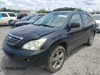 2006 Lexus RX 400h with VIN JTJHW31U360017935, listed as a Copart auction lot 60717375 with 167,557 mi miles and Salvage title. Bid and sale history available at DreamBid. Image 1.