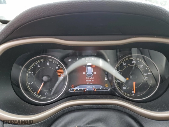 2018 Jeep Cherokee Limited with VIN 1C4PJLDB3JD622868, listed as a Copart auction lot 89156325 with 64,173 mi miles and Salvage Title. Bid and sale history available at carsss.com. Image 9.