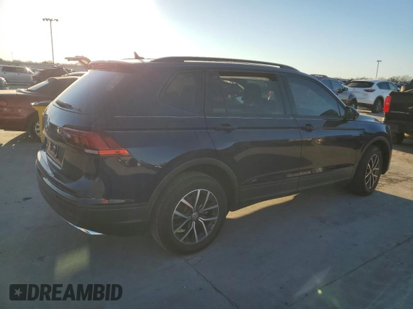 2021 Volkswagen Tiguan S with VIN 3VV1B7AX7MM109451, listed as a Copart auction lot 48072765 with Not Provided miles and Salvage Title. Bid and sale history available at DreamBid. Image 3.