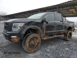 2023 Nissan Titan Pro-4X с VIN 1N6AA1ED8PN100330, выставлен на аукционе Copart как лот 46055175 с пробегом 30 749 миль миль и Списание • Salvage title. История ставок и продаж доступна на DreamBid. Изображение 1.