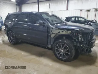 2016 Dodge Durango R/T with VIN 1C4SDJCTXGC393362, listed as a Copart auction lot 50545105 with 102,104 mi miles and Salvage Title. Bid and sale history available at DreamBid. Image 4.