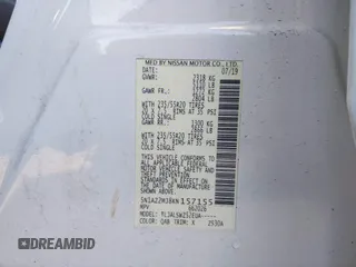 2019 Nissan Murano S with VIN 5N1AZ2MJ8KN157155, listed as a IAAI auction lot 41996639 with 76,265 mi miles and . Bid and sale history available at DreamBid. Image 9.