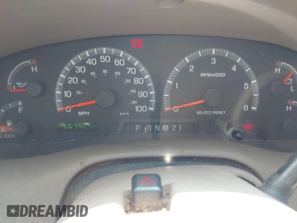 2001 Ford F-150 z VIN 1FTPX17LX1KB15016, wystawiony jako IAAI lot #42320637 z przebiegiem 567 424 mil mil oraz . Historia ofert i sprzedaży dostępna na DreamBid. Obrazek 7.