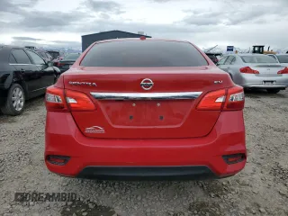 2018 Nissan Sentra SV with VIN 3N1AB7APXJL663246, listed as a Copart auction lot 47737365 with 0 mi miles and Salvage Title. Bid and sale history available at carsss.com. Image 6.