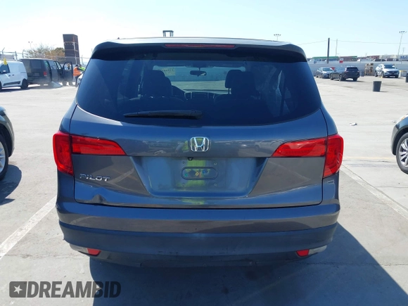 2016 Honda Pilot LX with VIN 5FNYF5H1XGB032851, listed as a IAAI auction lot 41998989 with 68,882 mi miles and . Bid and sale history available at DreamBid. Image 16.
