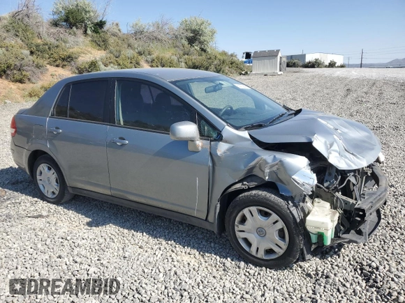 2010 Nissan Versa S with VIN 3N1BC1AP8AL457552, listed as a Copart auction lot 59703695 with 149,160 mi miles and Salvage title. Bid and sale history available at DreamBid. Image 4.