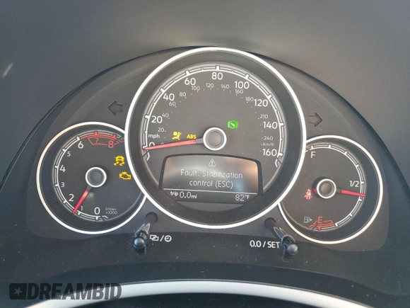 2018 Volkswagen Beetle S with VIN 3VW5DAAT1JM510524, listed as a Copart auction lot 49576915 with 48,750 mi miles and Salvage title. Bid and sale history available at DreamBid. Image 14.