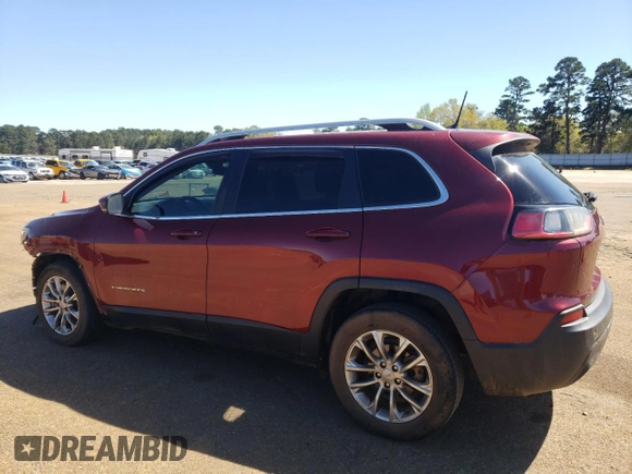 2019 Jeep Cherokee Latitude Plus with VIN 1C4PJLLB0KD128647, listed as a Copart auction lot 50322885 with 125,195 mi miles and Salvage Title. Bid and sale history available at carsss.com. Image 2.