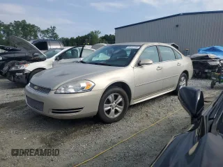 2012 Chevrolet Impala LS Fleet with VIN 2G1WF5E31C1221875, listed as a Copart auction lot 59107735 with 192,225 mi miles and Salvage title. Bid and sale history available at DreamBid. Image 1.