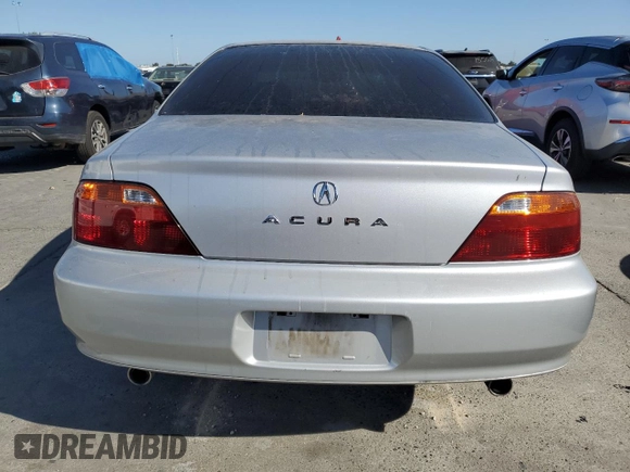 2001 Acura TL with VIN 19UUA56601A005851, listed as a Copart auction lot 70723754 with 151,436 mi miles and Salvage Title. Bid and sale history available at carsss.com. Image 6.