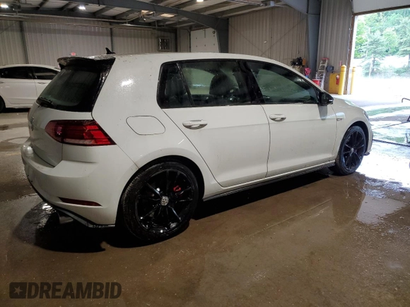 2019 Volkswagen GTI S z VIN 3VW5T7AU7KM010447, wystawiony jako Copart lot #57136835 z przebiegiem 19 613 mil mil oraz Szkoda całkowita • Salvage title. Historia ofert i sprzedaży dostępna na DreamBid. Obrazek 3.