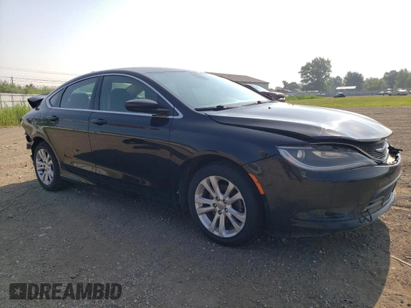 2015 Chrysler 200 Limited with VIN 1C3CCCAB9FN547886, listed as a Copart auction lot 64652535 with 215,557 mi miles and Salvage title. Bid and sale history available at DreamBid. Image 4.