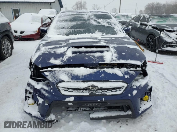 2020 Subaru WRX Limited with VIN JF1VA1J63L9814497, listed as a Copart auction lot 87590315 with 57,443 mi miles and Salvage Title. Bid and sale history available at carsss.com. Image 5.