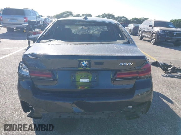 2021 BMW 5 Series 530i z VIN WBA53BH00MWX06009, wystawiony jako IAAI lot #41713802 z przebiegiem 67 140 mil mil oraz . Historia ofert i sprzedaży dostępna na DreamBid. Obrazek 16.