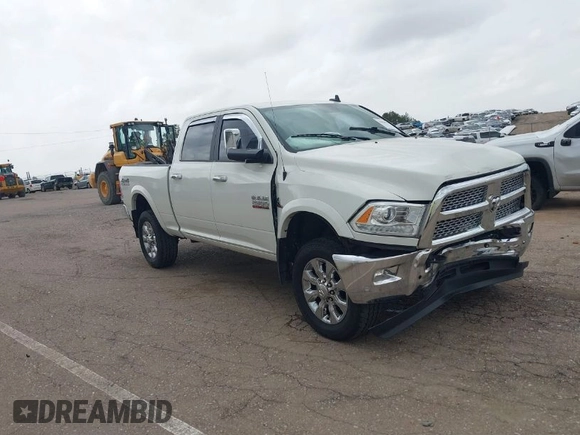 2017 Ram 2500 Laramie with VIN 3C6UR5FL8HG538899, listed as a IAAI auction lot 41830357 with 152,848 mi miles. Bid and sale history available at carsss.com. Image 1.