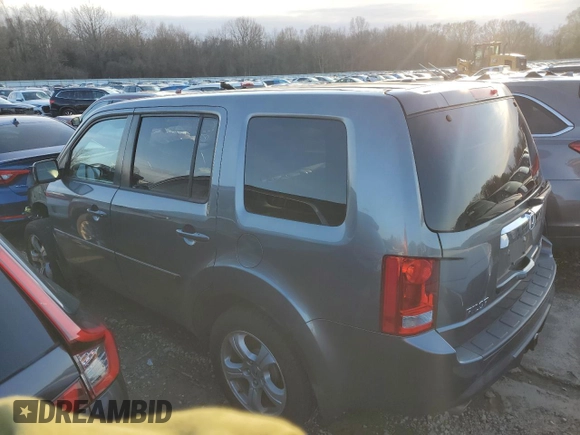 2013 Honda Pilot EX-L with VIN 5FNYF4H65DB076189, listed as a Copart auction lot 84248024 with 117,486 mi miles and Salvage Title. Bid and sale history available at carsss.com. Image 2.
