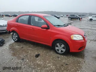 2009 Chevrolet Aveo LS with VIN KL1TD56E29B384227, listed as a Copart auction lot 80161444 with 139,502 mi miles and Salvage Title. Bid and sale history available at carsss.com. Image 4.