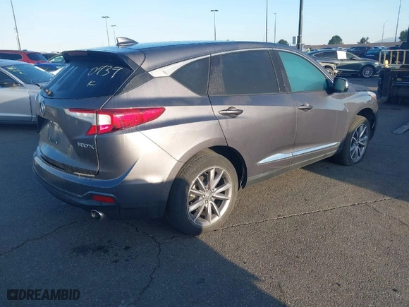 2021 Acura RDX w/Technology Package with VIN 5J8TC1H56ML000939, listed as a IAAI auction lot 41613894 with 35,057 mi miles. Bid and sale history available at carsss.com. Image 4.