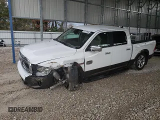 2018 Ram 1500 Longhorn with VIN 1C6RR7PT0JS152072, listed as a Copart auction lot 77378964 with 146,882 mi miles and Salvage title. Bid and sale history available at DreamBid. Image 1.