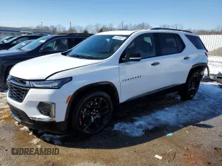 2024 Chevrolet Traverse with VIN 1GNETZKW0RJ136100, listed as a Copart auction lot 46095635 with 13,934 mi miles and Non repairable. Bid and sale history available at DreamBid. Image 1.