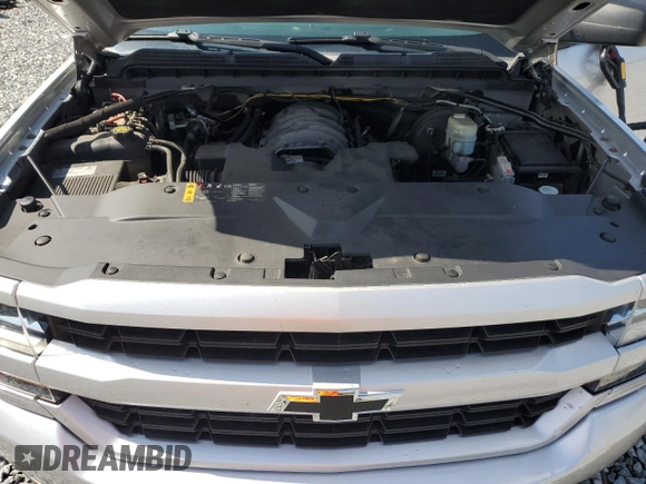 2018 Chevrolet Silverado 1500 Custom with VIN 3GCPCPEC6JG621418, listed as a Copart auction lot 55783255 with 140,264 mi miles and Salvage Title. Bid and sale history available at DreamBid. Image 11.