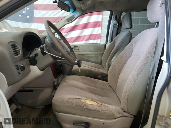 2007 Chrysler Town & Country LWB LX with VIN 2A4GP44R77R272503, listed as a Copart auction lot 53731584 with 140,136 mi miles and Salvage Title. Bid and sale history available at carsss.com. Image 7.