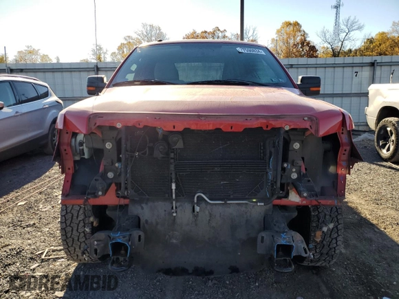 2010 Ford F-150 XL with VIN 1FTEX1E83AFC42916, listed as a Copart auction lot 77590834 with 126,213 mi miles and Salvage Title. Bid and sale history available at carsss.com. Image 5.