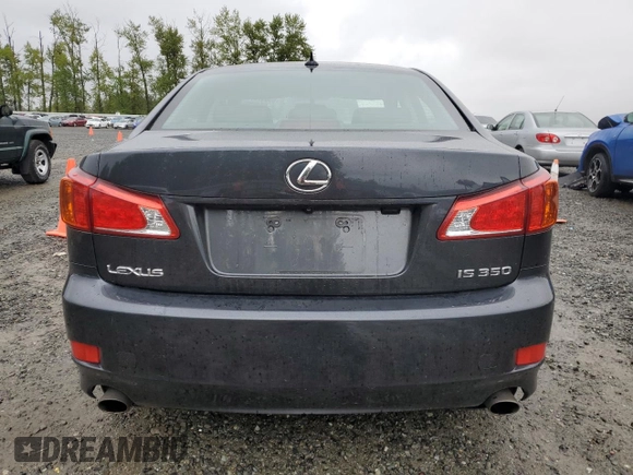 2010 Lexus IS 350 with VIN JTHBE5C2XA2017476, listed as a Copart auction lot 55047375 with 113,988 mi miles and Salvage Title. Bid and sale history available at DreamBid. Image 6.