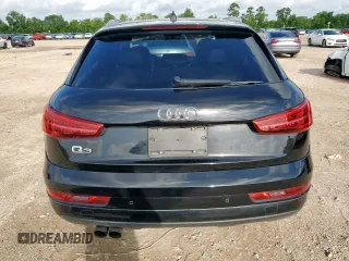 2018 Audi Q3 Premium Plus with VIN WA1HCCFS9JR009064, listed as a Copart auction lot 60396735 with 72,260 mi miles and Salvage title. Bid and sale history available at DreamBid. Image 6.