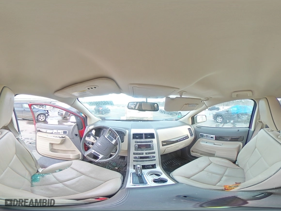2010 Lincoln MKX with VIN 2LMDJ8JC0ABJ05448, listed as a Copart auction lot 46239695 with 0 mi miles and Salvage Title. Bid and sale history available at carsss.com. Image 13.