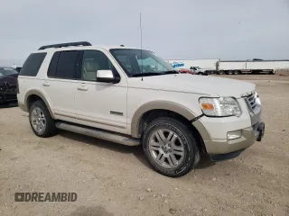 2008 Ford Explorer Eddie Bauer with VIN 1FMEU64E98UA21416, listed as a Copart auction lot 44753985 with 104,715 mi miles and Salvage Title. Bid and sale history available at carsss.com. Image 4.