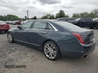 2018 Cadillac CT6 Sport AWD z VIN 1G6KP5R68JU129433, wystawiony jako Copart lot #65860664 z przebiegiem 48 227 mil mil oraz Szkoda całkowita • Salvage title. Historia ofert i sprzedaży dostępna na DreamBid. Obrazek 2.